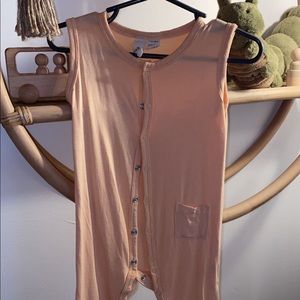 Kyte Baby, Papaya Sleeveless Romper! 12-18months